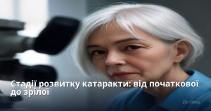 Стадії розвитку катаракти: від початкової до зрілої