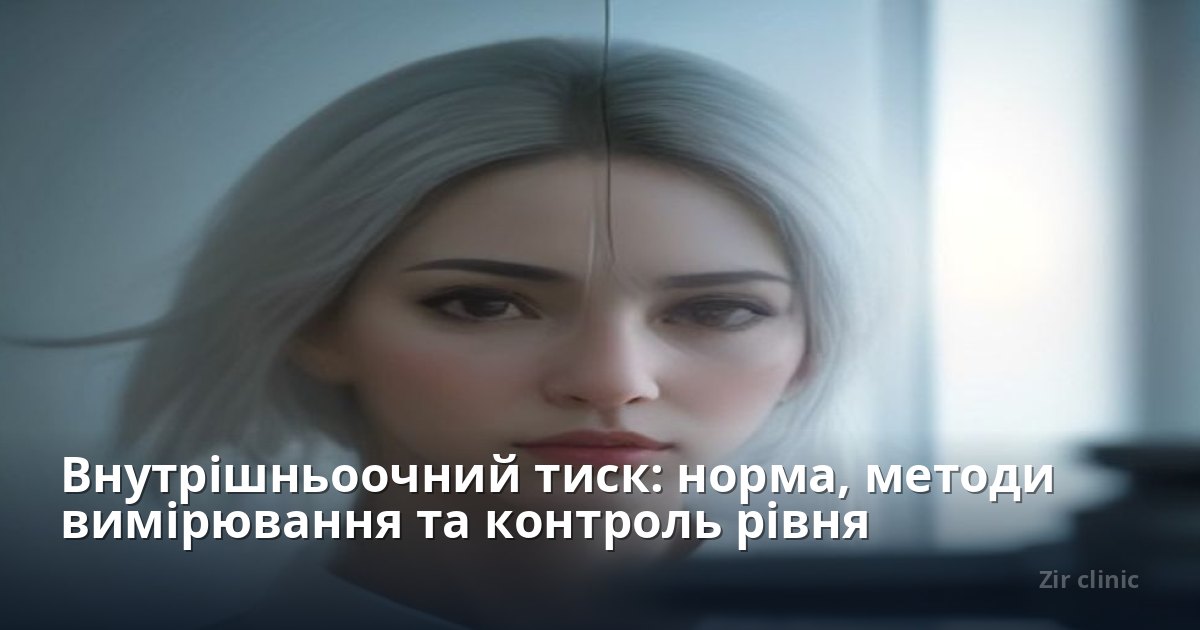 Внутрішньоочний тиск: норма, методи вимірювання та контроль рівня