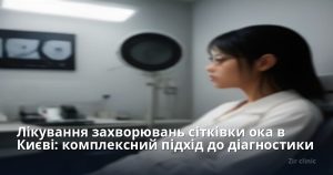 Лікування захворювань сітківки ока в Києві: комплексний підхід до діагностики та відновлення зору
