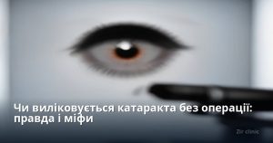 Чи виліковується катаракта без операції: правда і міфи