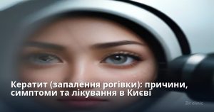 Помутніння рогівки: лікування в Києві