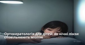Нічні лінзи в Києві: вартість підбору, адаптація та догляд