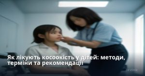 Як лікують косоокість у дітей: методи, терміни та рекомендації
