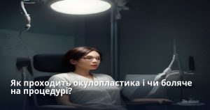 Як проходить окулопластика і чи боляче на процедурі?