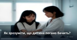 Як зрозуміти, що дитина погано бачить?