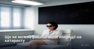 Що не можна робити після операції на катаракту