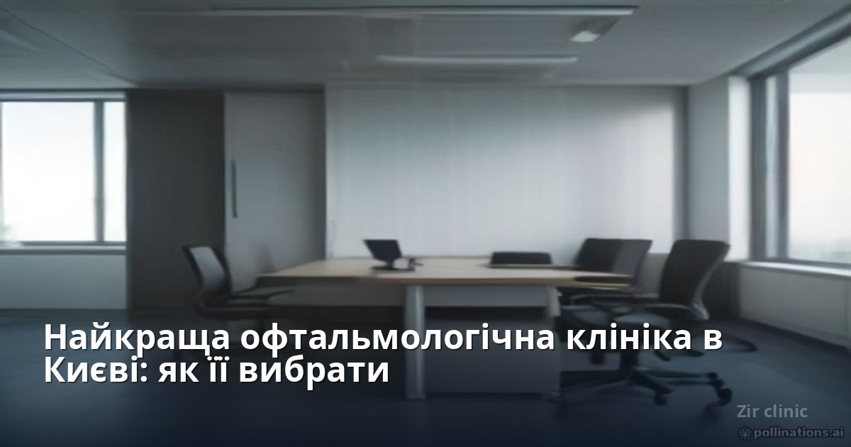 Найкраща офтальмологічна клініка в Києві: як її вибрати