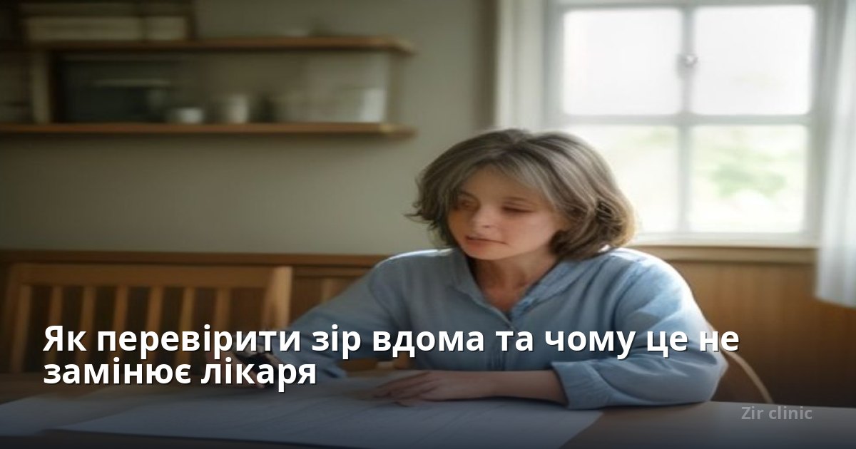 Як перевірити зір вдома та чому це не замінює лікаря