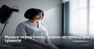 Що означають мушки перед очима: причини та коли потрібен лікар