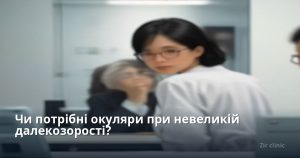 Чи потрібні окуляри при невеликій далекозорості?